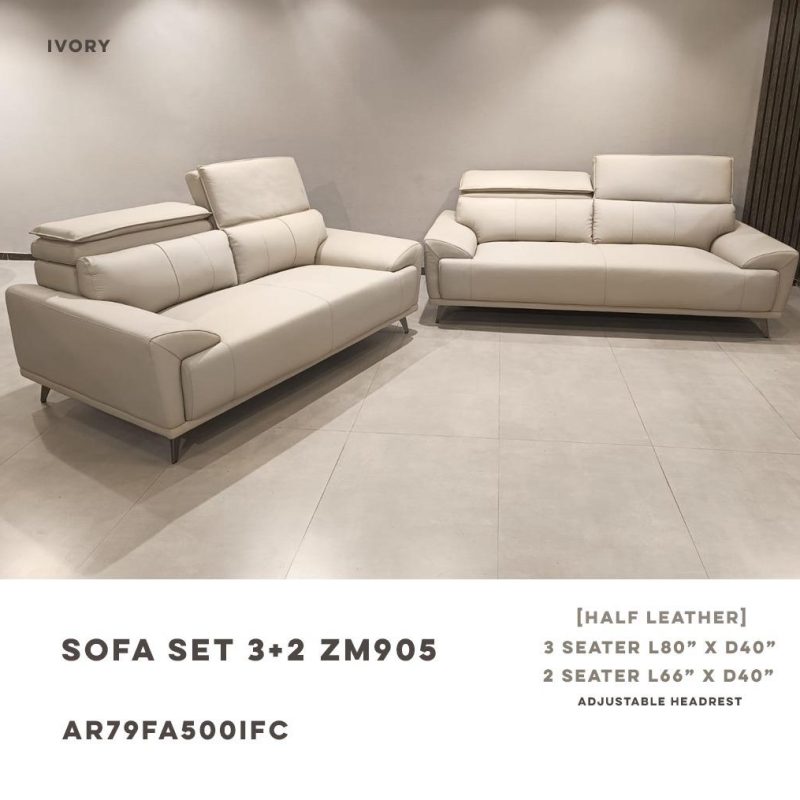 Florence Ivory Sofa Set