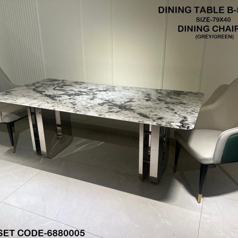 Celestia Marble Dining Set