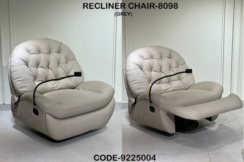 Urban Oasis Grey Recliner
