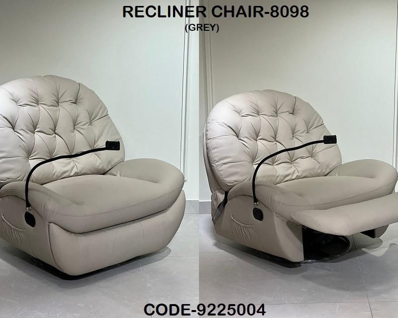 Urban Oasis Grey Recliner